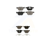 Front Rear Ceramic Brake Pads Kit For BMW X5 X6