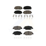 Front Rear Ceramic Brake Pads Kit For Honda CR-V