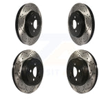 Front Rear Drill Slot Brake Rotors Kit For Dodge Charger Chrysler 300 Challenger