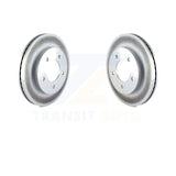 Paire de rotors de frein à disque à revêtement avant pour Ford F-150 Heritage 4WD 