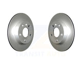 [Rear] 2008-2009 Saturn Astra Premium OE Coated Rotors Brake Kit For Max Braking