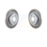 Rear Coated Brake Rotor Pair For Chevrolet Cruze Buick Encore Trax Sonic Limited