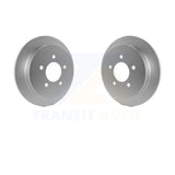 Rear Coat Brake Rotors Pair For Ford F-150 Expedition Lincoln Navigator Heritage