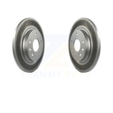 Rear Coated Disc Brake Rotors Pair For Chrysler Pacifica Voyager Grand Caravan