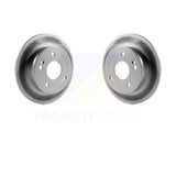 Rear Coated Disc Brake Rotors Pair For Honda Accord Civic Acura RSX Integra