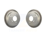 Rear Coated Disc Brake Rotors Pair For Hyundai Kia Sportage Tucson Santa Fe