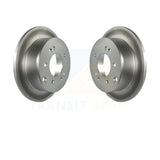 Rear Coated Disc Brake Rotors Pair For Kia Soul Forte Koup Forte5