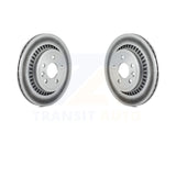 [Rear] 2010-2017 Volvo XC60 Premium OE Coated Rotors Brake Kit For Max Braking