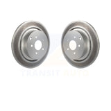 Rear Coat Disc Brake Rotors Pair For INFINITI Q50 M37 Q60 Q70 Q70L QX70 M56 FX50