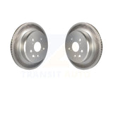Rear Coat Brake Rotor Pair For Lexus GS350 IS300 IS200t IS350 RC350 RC300 RC200t