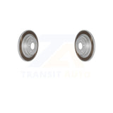 Rear Coated Disc Brake Rotors Pair For Mercedes-Benz ML350 GLE350 ML250 GLE300d