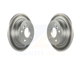 Rear Coated Disc Brake Rotors Pair For Mini Cooper