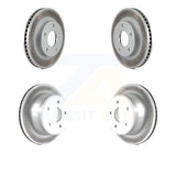 Front Rear Coat Brake Rotors Kit For Chevrolet S10 Blazer GMC Sonoma Jimmy Isuzu