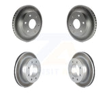 [Front+Rear] 2006 Chevrolet Express 2500 GMC Savana Premium OE Coated Rotors Brake Kit For Max Braking