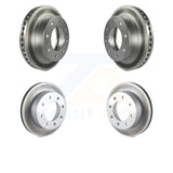 Front Rear Coat Brake Rotor Kit For Chevrolet Silverado 2500 HD GMC Sierra H2 XL