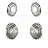 Front Rear Coat Brake Rotors Kit For Chevrolet Trailblazer GMC Envoy Buick Isuzu