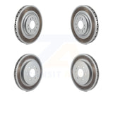 [Front+Rear] 2004-2009 Cadillac SRX Premium OE Coated Rotors Brake Kit For Max Braking