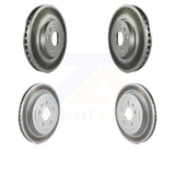 [Front+Rear] 2010-2015 Chevrolet Camaro LT LS Premium OE Coated Rotors Brake Kit For Max Braking