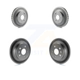 Front Rear Coated Disc Brake Rotors Kit For Chevrolet Malibu Limited