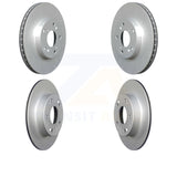 Front Rear Coated Disc Brake Rotors Kit For Honda Civic Acura ILX CSX