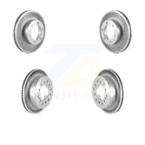 [Front+Rear] 2001-2007 Toyota Sequoia Premium OE Coated Rotors Brake Kit For Max Braking