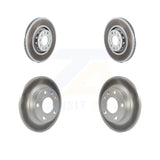 Front Rear Coated Disc Brake Rotors Kit For 2002 Audi S4