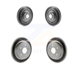 Front Rear Coated Disc Brake Rotors Kit For Lexus NX200t NX300 NX300h