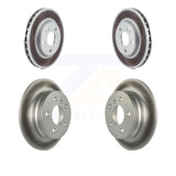 [Front+Rear] 2006-2011 Mercedes-Benz B200 Premium OE Coated Rotors Brake Kit For Max Braking