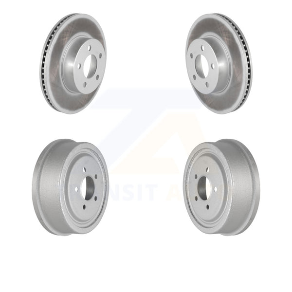 Front Rear Disc Brake Rotors Drums Kit For Ford Ranger Mazda B4000 ...