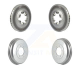 Front Rear Brake Rotors Drums Kit For Chevrolet Colorado GMC Canyon Isuzu i-290
