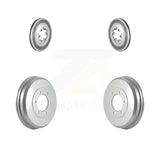 [Front+Rear] 2009-2012 Chevrolet Colorado GMC Canyon Coated Rotor Drums Kit For Max Braking