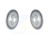 Rear Coated Disc Brake Rotors Pair For Mazda MX-5 Miata Fiat 124 Spider