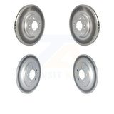 Front Rear Coated Disc Brake Rotors Kit For Kia Sportage Hyundai Tucson