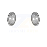 [Rear] 2017-2022 Tesla 3 With Gray Painted Calipers Premium OE Coated Rotors Brake Kit For Max Braking