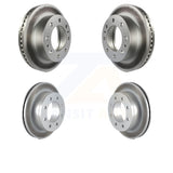 Front Rear Coat Brake Rotors Kit For Chevrolet Express 4500 3.20