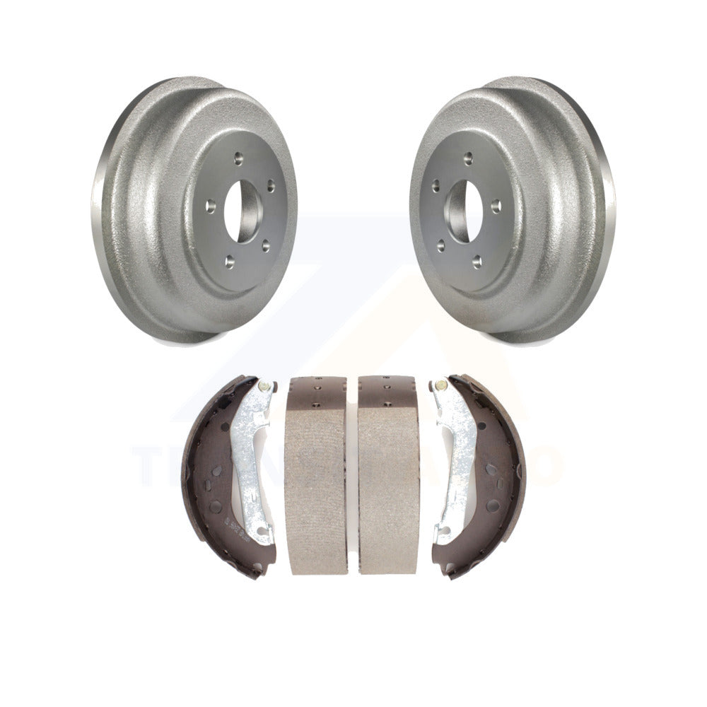 Transit Auto Ceramic Brake Pads & Drum Shoes Kit For Smart Fortwo 2008-2014 - Lifetime Warranty