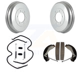 Rear Coated Brake Drum Shoes Spring Kit For Chevrolet Colorado GMC Canyon Isuzu