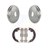 Rear Coated Brake Drum Parking Shoes Kit For Nissan Sentra