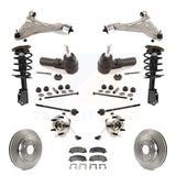 Front Rotor Brake Pad Bearing Suspension Kit (15Pc) For 06-11 Buick Lucerne 4.6L