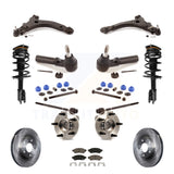 Front Rotors Brake Pads Bearings Suspension Kit (15Pc) For Buick LaCrosse Allure