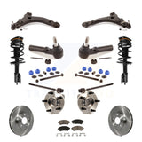 Front Rotors Brake Pads Bearings Suspension Kit (15Pc) For Chevrolet Monte Carlo