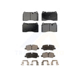 Front Rear Semi-Metallic Brake Pads Kit For 06-09 Land Rover Range Supercharged