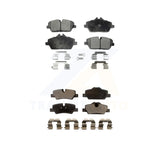 Front Rear Semi-Metallic Brake Pads Kit For Mini Cooper