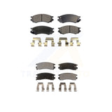 Front Rear Semi-Metallic Brake Pads Kit For Saturn SL2 SL1 SC2 SW2 SC1 SL SW1 SC