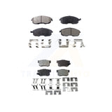 Front Rear Semi-Metallic Brake Pads Kit For Suzuki SX4 Crossover