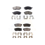 Front Rear Semi-Metallic Brake Pads Kit For Nissan Maxima Infiniti I35 I30