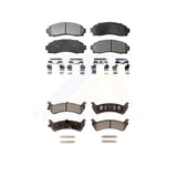 Front Rear Semi-Metallic Brake Pads Kit For 2001 Ford Explorer Sport