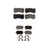 Front Rear Semi-Metallic Brake Pads Kit For Audi RS7