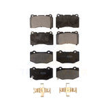 Front Rear Semi-Metallic Brake Pads Kit For Chevrolet Corvette Camaro