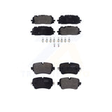 Front Rear Semi-Metallic Brake Pads Kit For Audi Q7 Q8 A8 Quattro